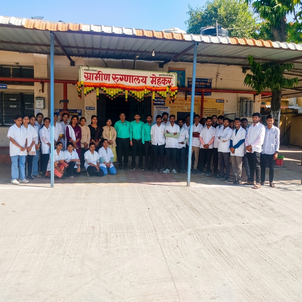 Rural Hospital Visit – RCOP Mehkar