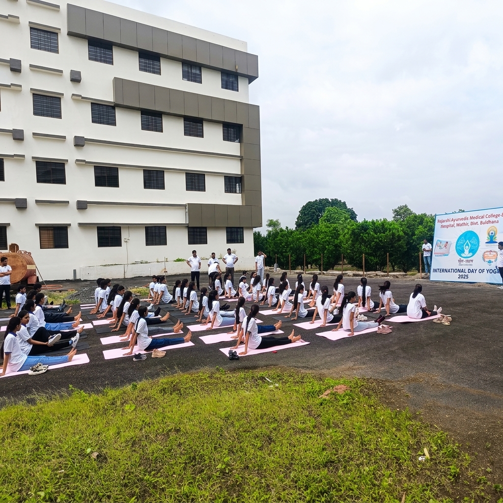 International Yoga Day – RCOP Mehkar