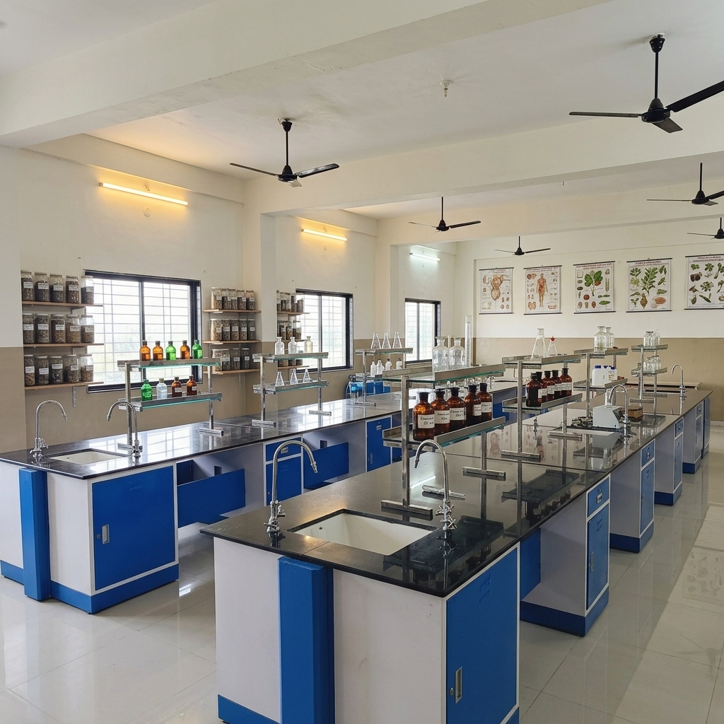 Pharmacognosy Herbal Specimen Lab
